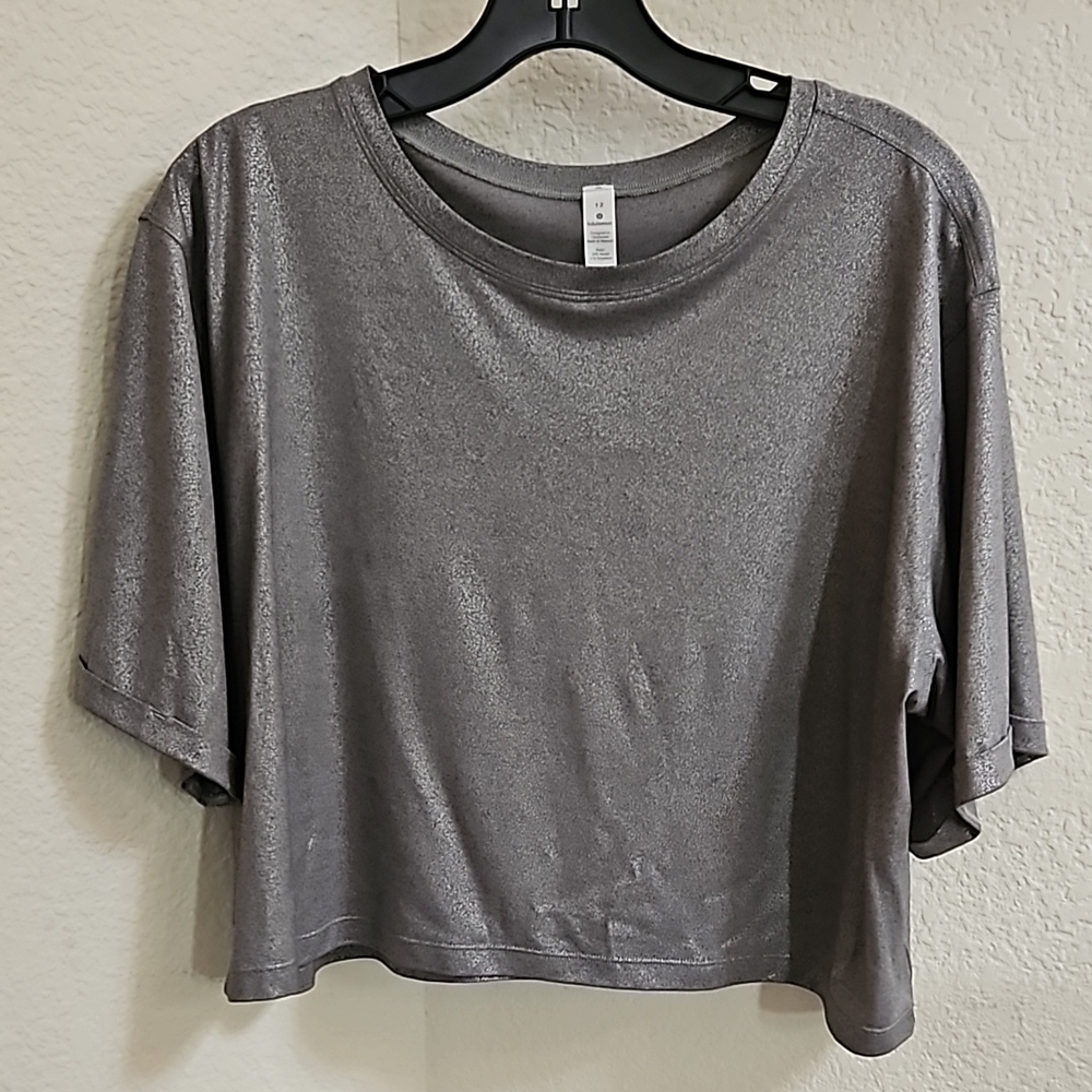 Lululeom Soul Cycle Silver Top